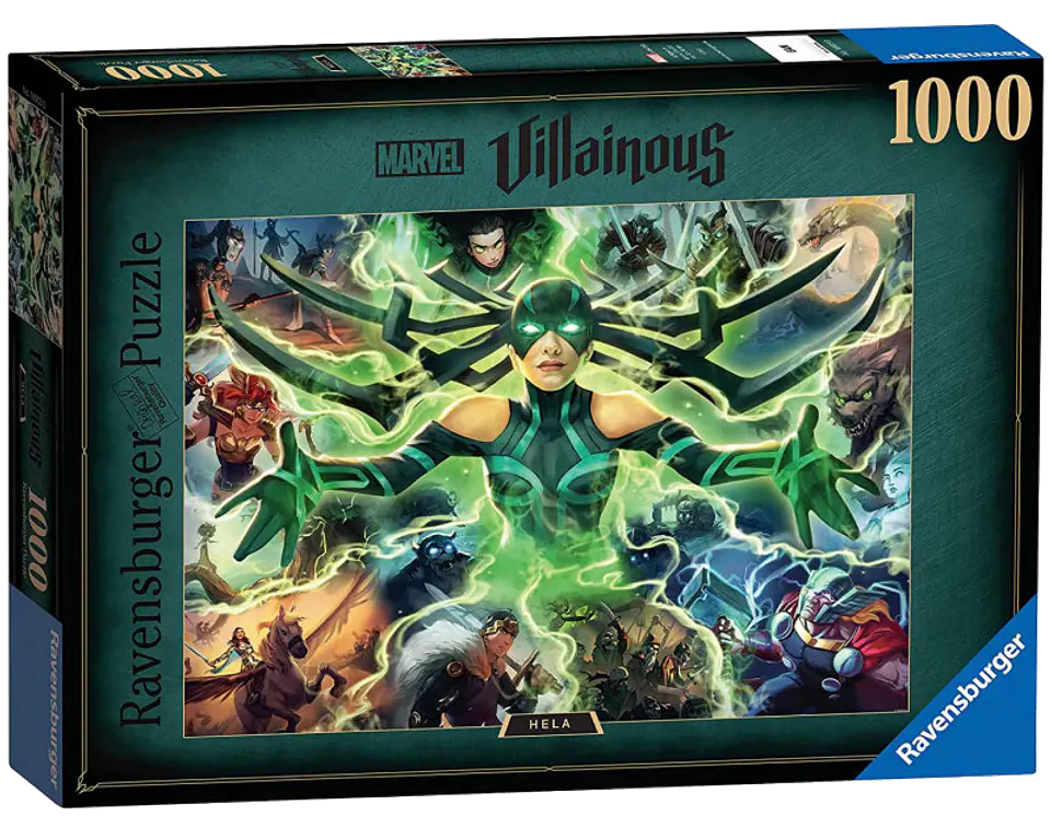 Puzzle: Marvel Villainous - Hela (1000 piezas)  1