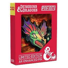 Pin: D&D- Classic Dragon, AR Pin 
