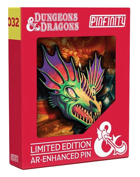 Pin: D&D- Classic Dragon, AR Pin 