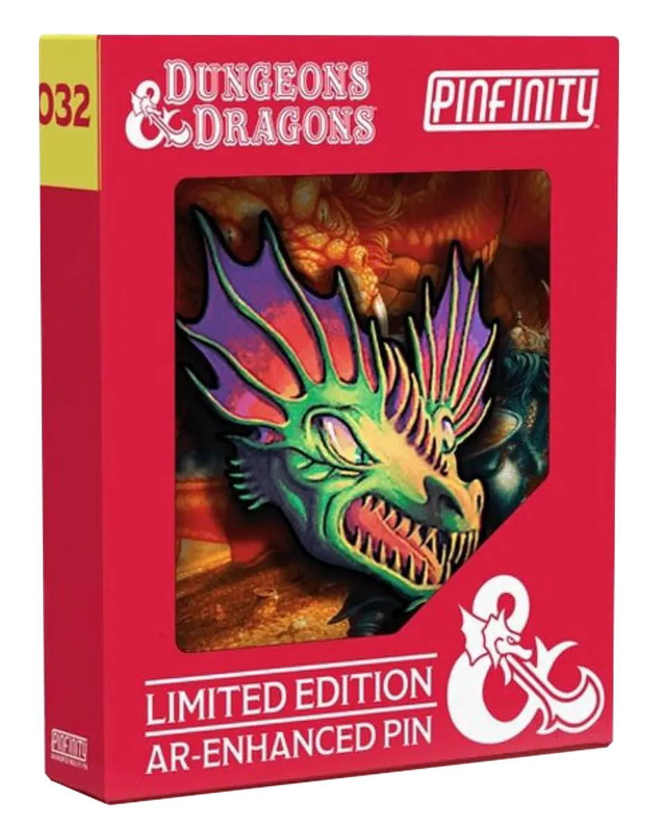 Pin: D&D- Classic Dragon, AR Pin  1