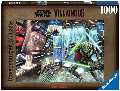 Puzzle: Star Wars Villainous - General Grievous (1000 piezas) 