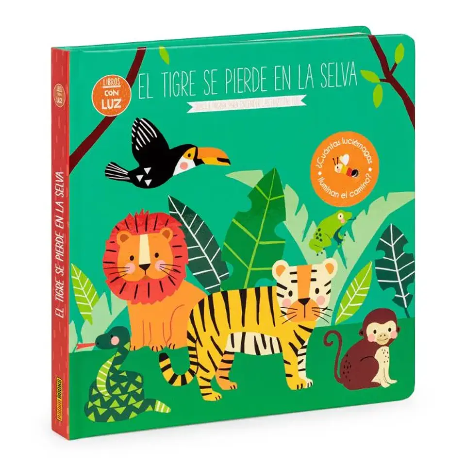 Libros con Luz: El Tigre se pierde en la Selva  1