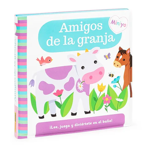 Libro de Baño con Marionetas: Amigos de la Granja 