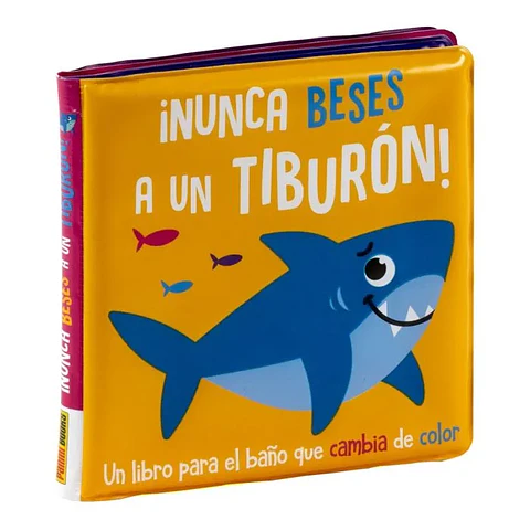 Libro de Baño Sumergible: Nunca Beses a un Tiburón 