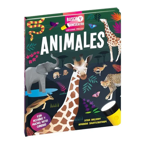 Busca y Encuentra con Linterna Mágica: Animales 