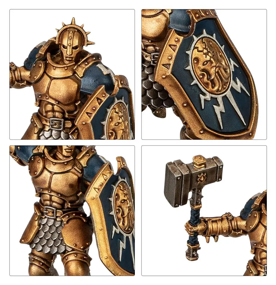 Set de Pinturas + Stormcast Eternals (6 pinturas + pincel + 3 minis)  4