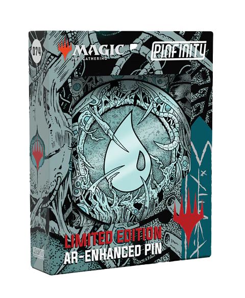 Pin: MTG Phyrexia All Will Be One - Infect Island Mana AR Pin 
