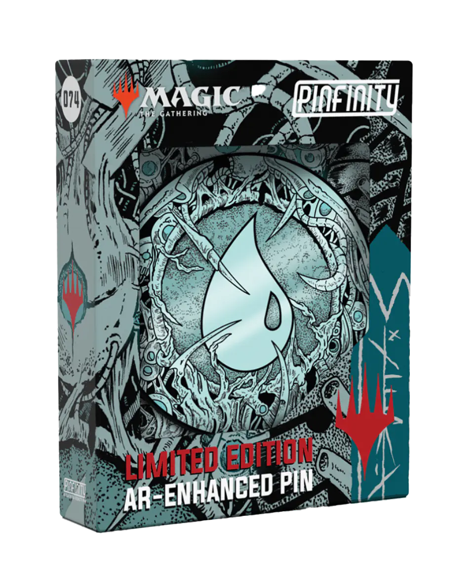 Pin: MTG Phyrexia All Will Be One - Infect Island Mana AR Pin  1