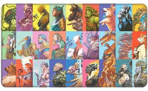 Playmat: MTG Stitched - MH3 Legend Montage 