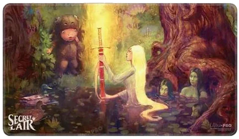 Playmat: Holofoil Artist Series Nils Hamm - Sword of Truth and Justice 