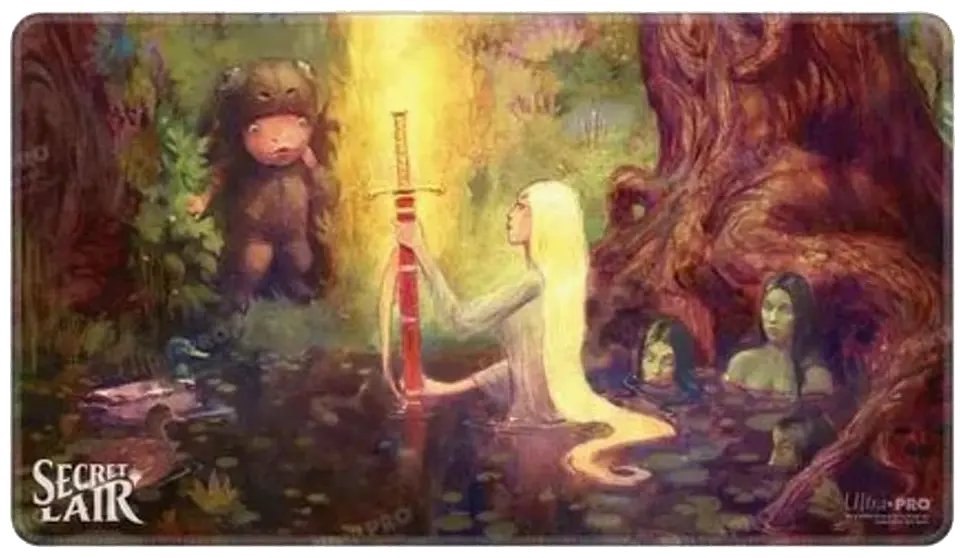 Playmat: Holofoil Artist Series Nils Hamm - Sword of Truth and Justice  1