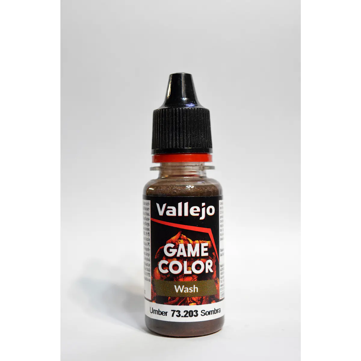 Vallejo Washes Lavado Sombra (Umber Shade) – 17 Ml Acryl-Waschfarbe Für Miniaturen