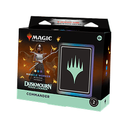 Mazo Commander de Duskmourn: House of Horrors - Miracle Worker (Inglés) 