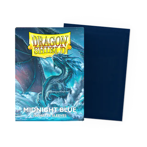 Protectores Dragon Shield Matte - Midnight Blue (x100) 