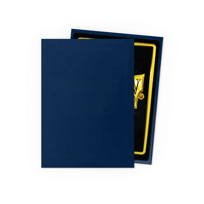 Protectores Dragon Shield Matte - Midnight Blue (x100)  2