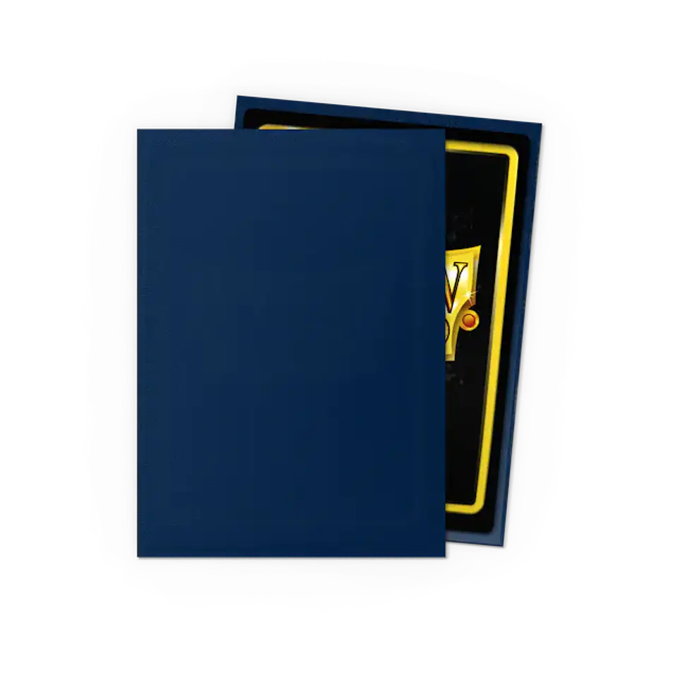 Protectores Dragon Shield Matte - Midnight Blue (x100)  2