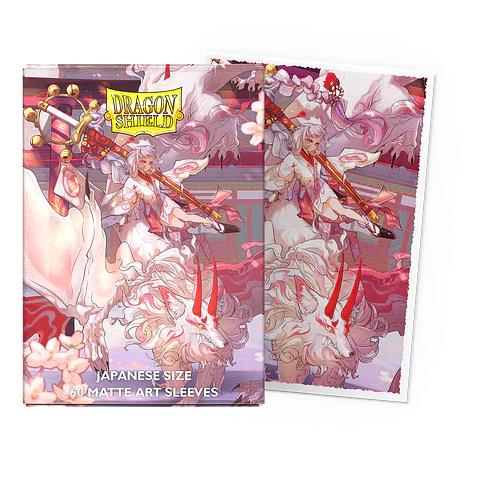 Protectores Dragon Shield Japanese Size Art - Demon Hunters (x60) 