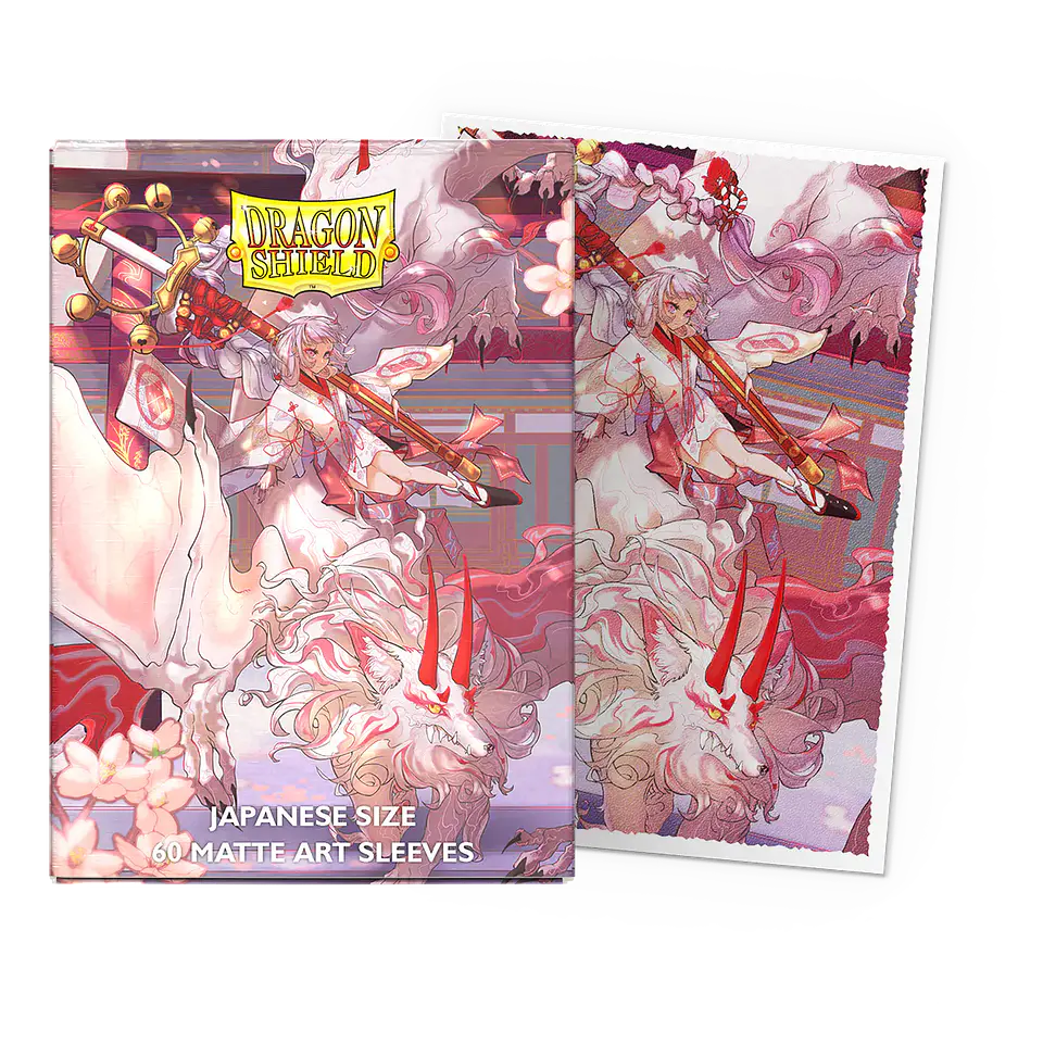 Protectores Dragon Shield Japanese Size Art - Demon Hunters (x60)  1