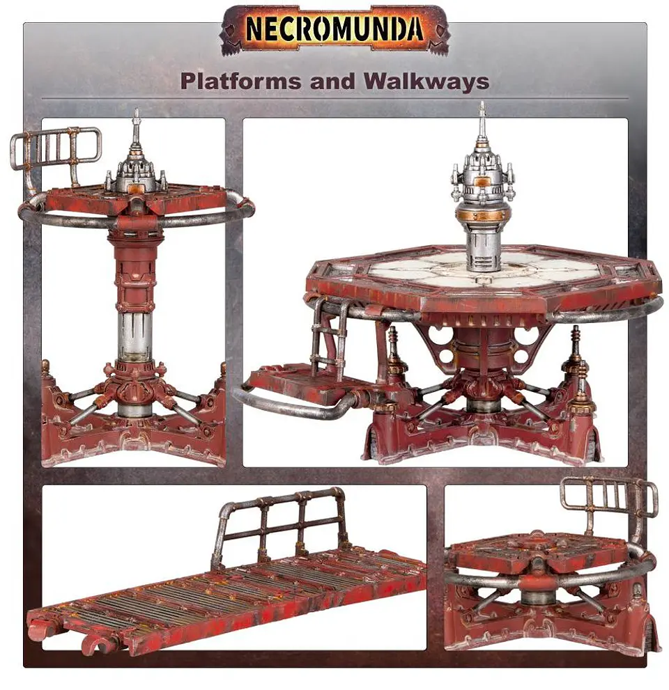 Necromunda: Thatos Pattern Platforms & Walkways  2