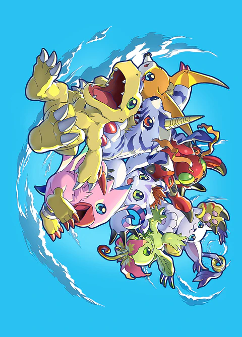 Protectores Digimon 2024: Digimon Adventure 