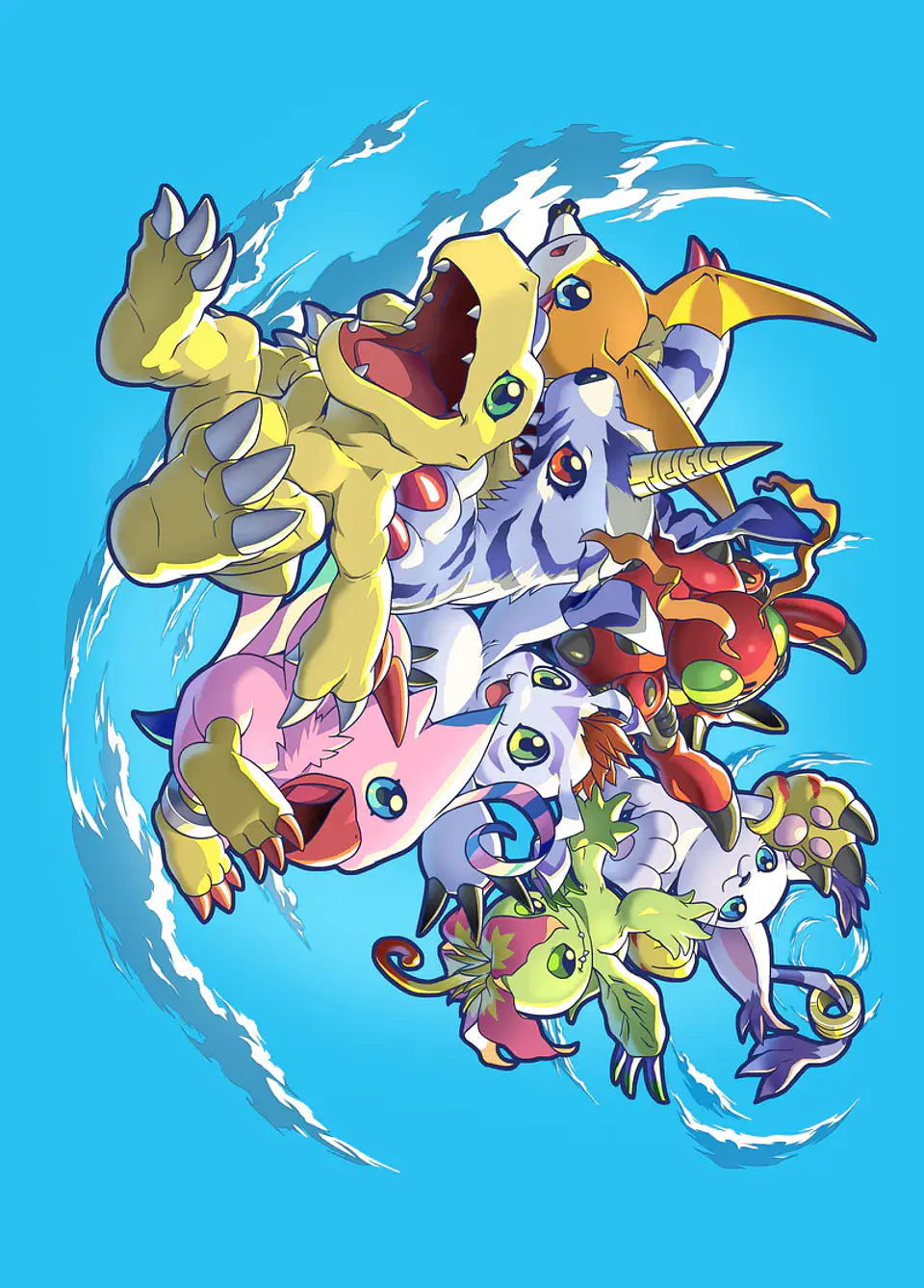 Protectores Digimon 2024: Digimon Adventure  1