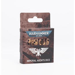 Set de dados Warhammer 40K: Imperial Agents 