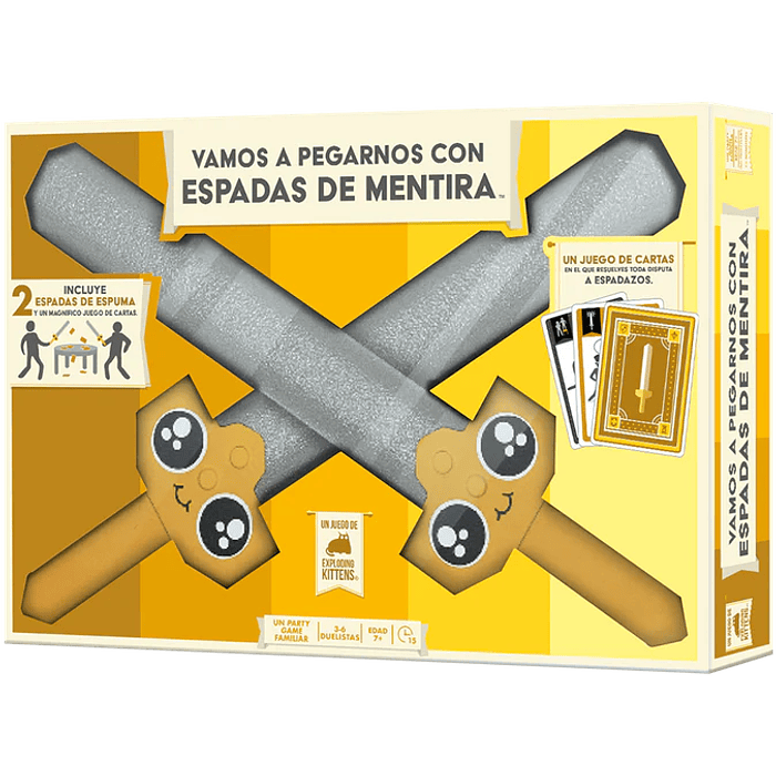 Vamos a Pegarnos con Espadas de Mentira  1