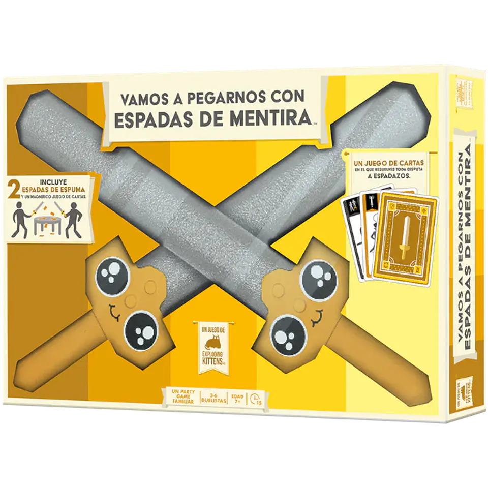 Vamos a Pegarnos con Espadas de Mentira  1