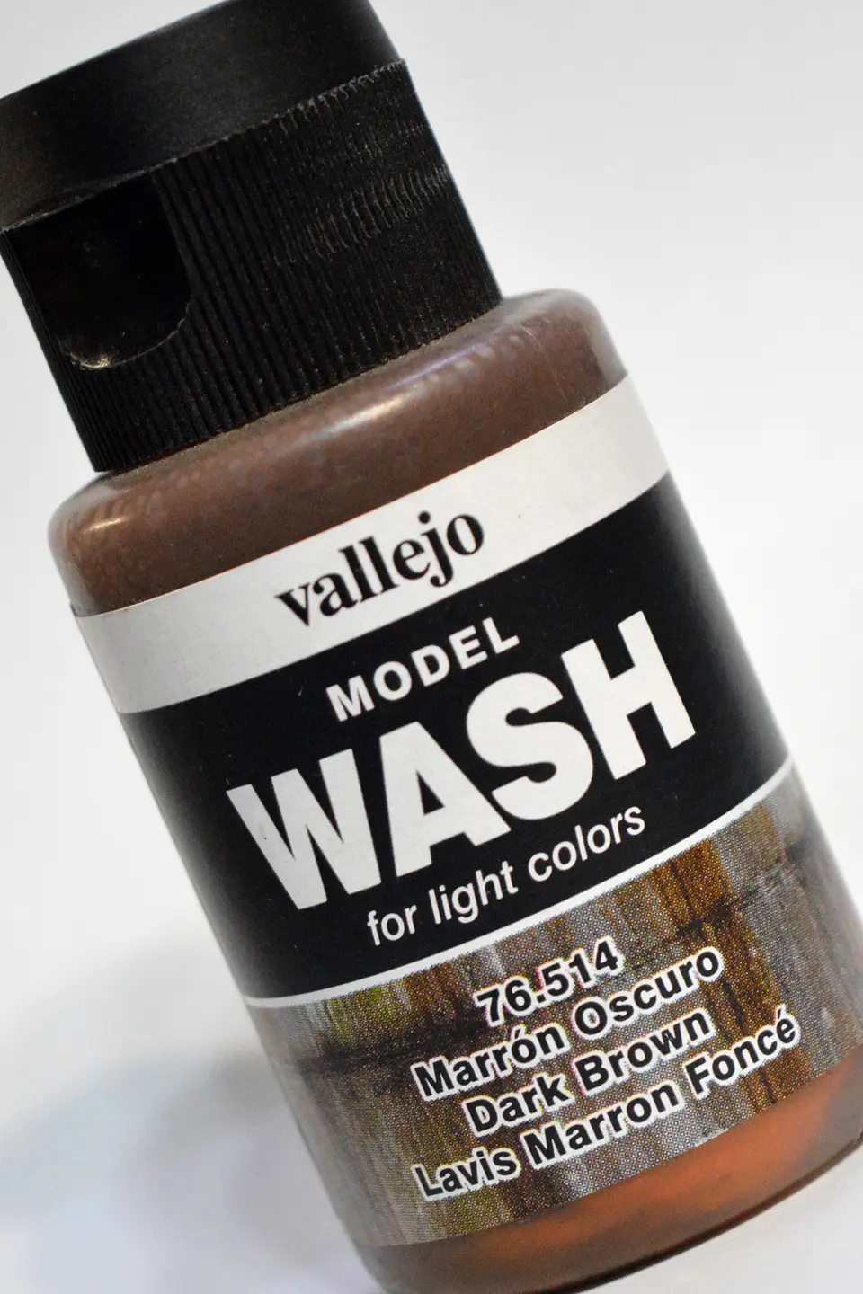 Model Wash: Marrón Oscuro - Dark Brown (35ml) 2