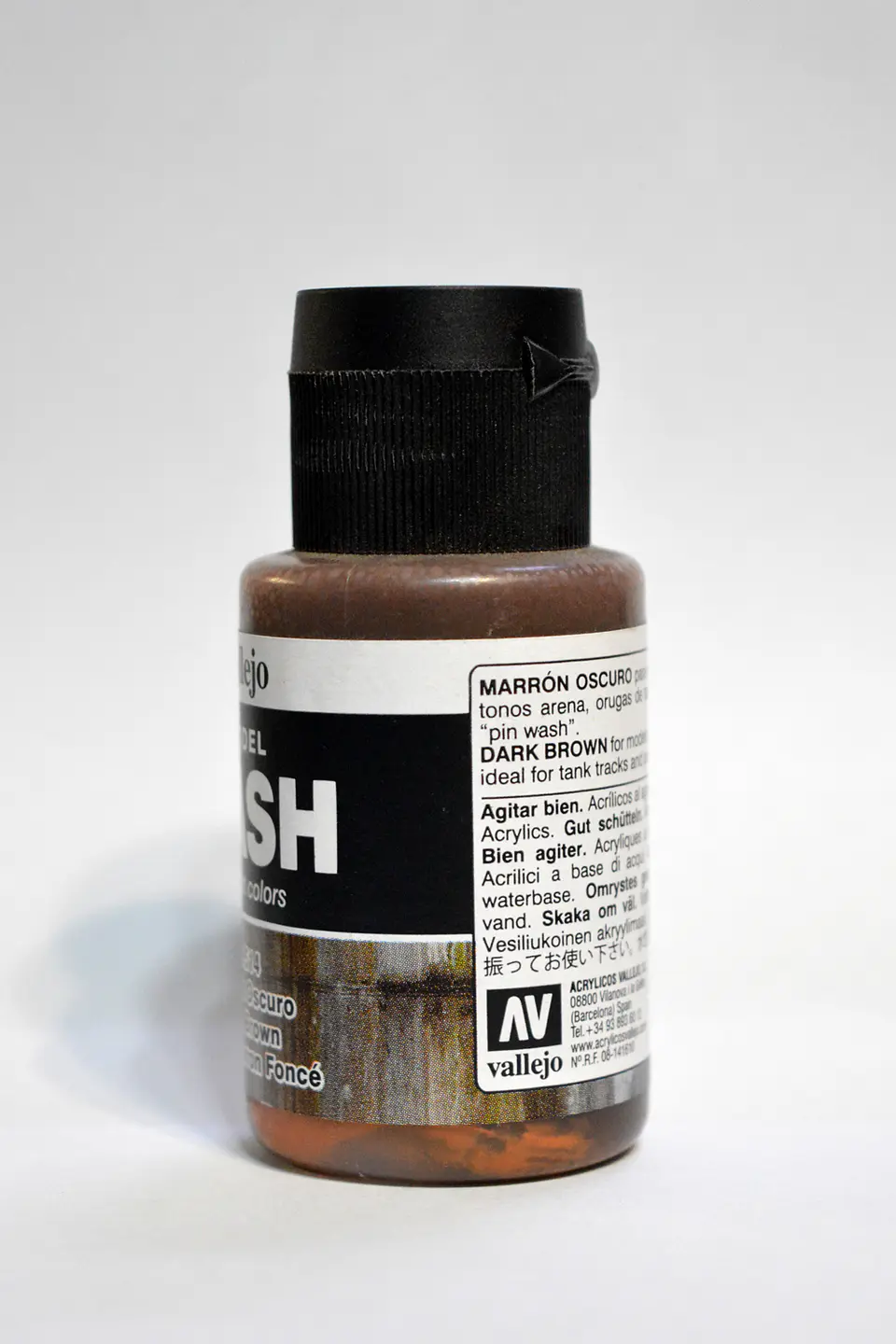 Model Wash: Marrón Oscuro - Dark Brown (35ml) 3