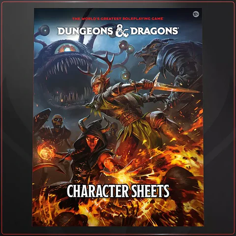 Dungeon & Dragons: Character Sheets 2024 