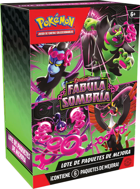 Pokemon TCG: Lote de Paquetes de Mejora - Fábula Sombría 