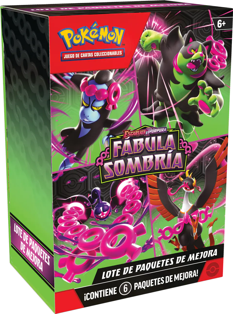 Pokemon TCG: Lote de Paquetes de Mejora - Fábula Sombría  1