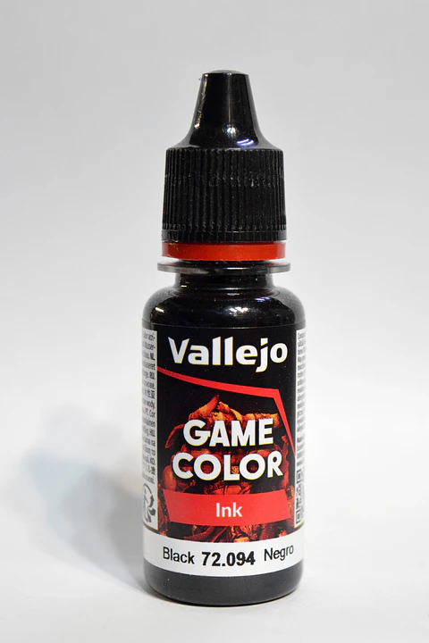 Game Ink: Negro - Black