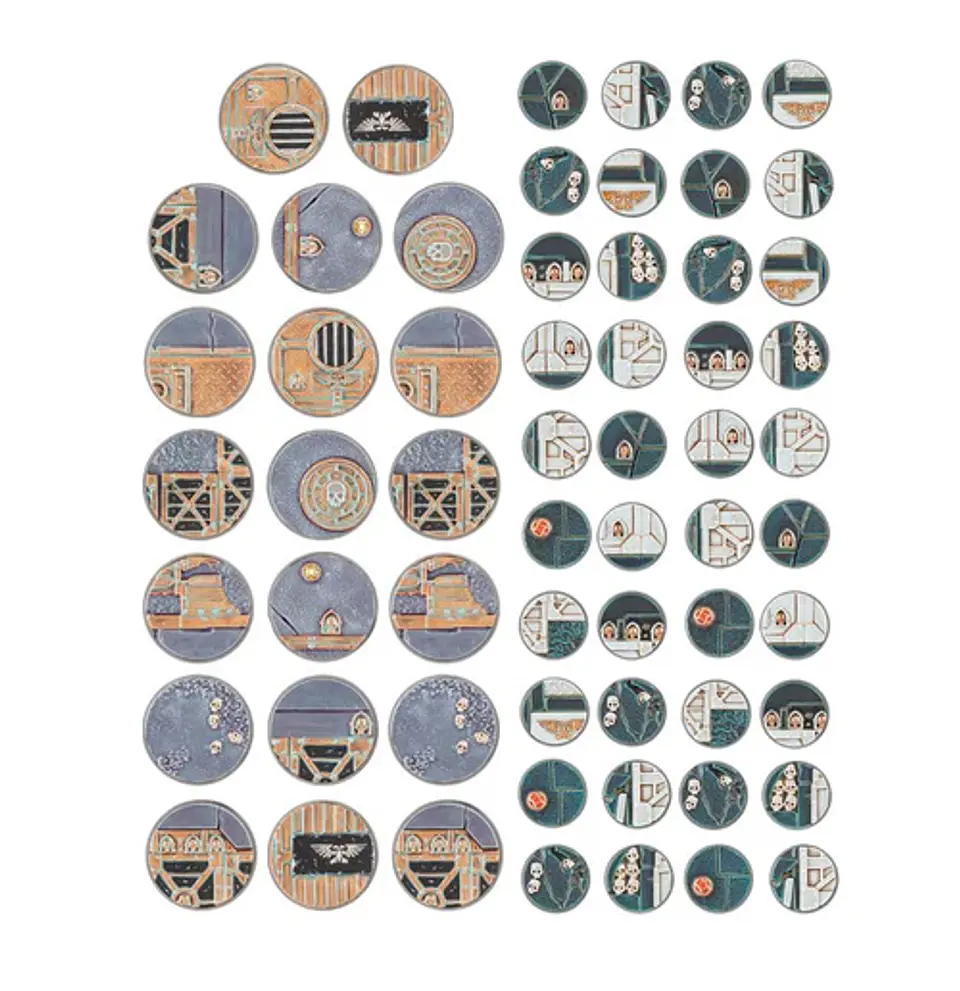 Sector Imperialis: Peanas redondas de 25 y 40 mm  2