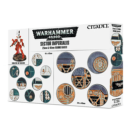 Sector Imperialis: Peanas redondas de 25 y 40 mm 