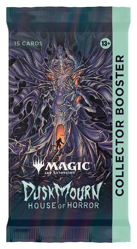 Sobre Collector Booster - Duskmourn: House of Horror 
