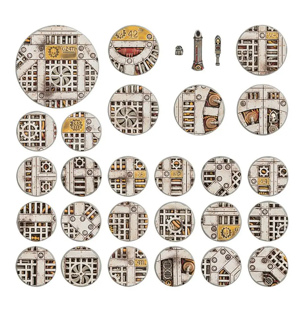 Sector Imperialis: Peanas redondas de 32, 40 y 65 mm  2