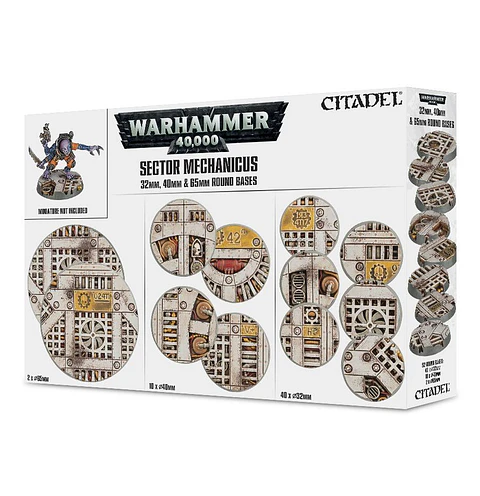 Sector Imperialis: Peanas redondas de 32, 40 y 65 mm 