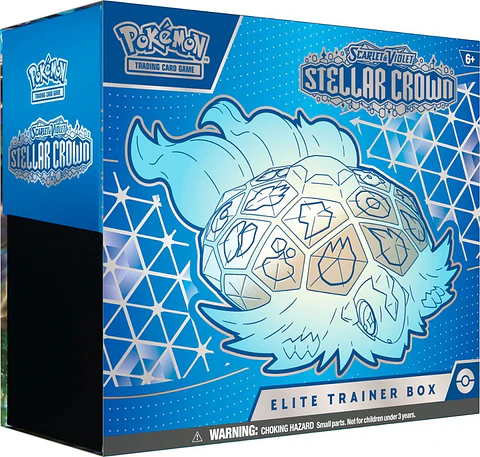 Scarlet & Violet - Stellar Crown - Elite Trainer Box (Ingles) 