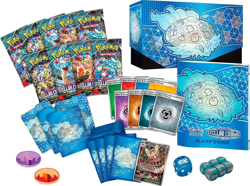 Scarlet & Violet - Stellar Crown - Elite Trainer Box (Ingles)  2