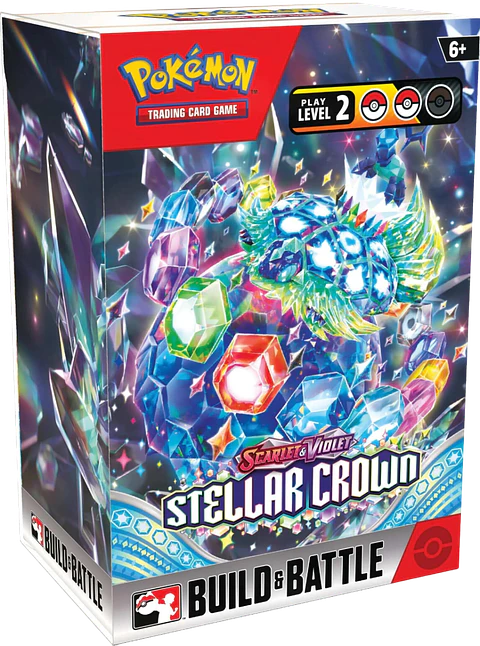 Scarlet & Violet - Stellar Crown - Build & Battle (Inglés) 