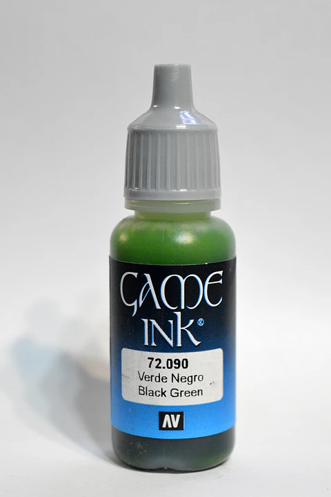 Game Ink: Verde Negro - Black Green