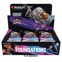 Play Booster Box - Foundations (Inglés) 