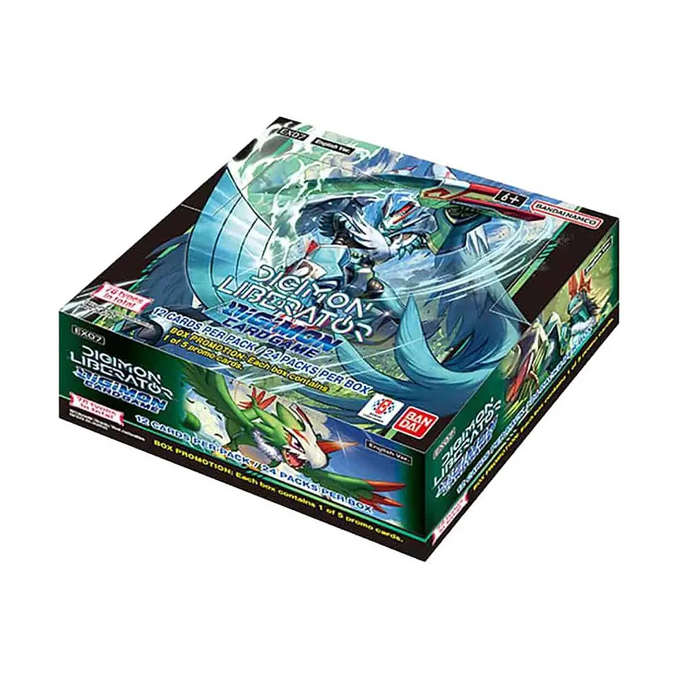 Caja de Sobres Digimon TCG: Digimon Liberator (EX07)  1