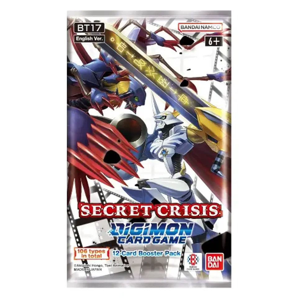 Sobre Digimon TCG: Secret Crisis (BT17)  1