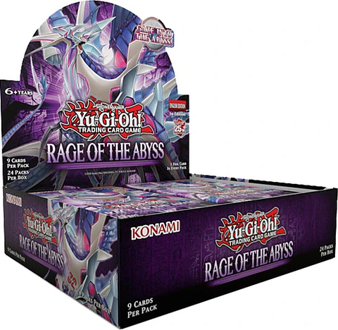 Caja de sobres Yu Gi Oh! - Rage of the Abyss Booster (Inglés) 