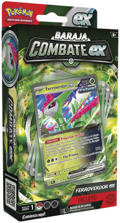 Pokemon TCG: Baraja Combate ex Ferroverdor ex 