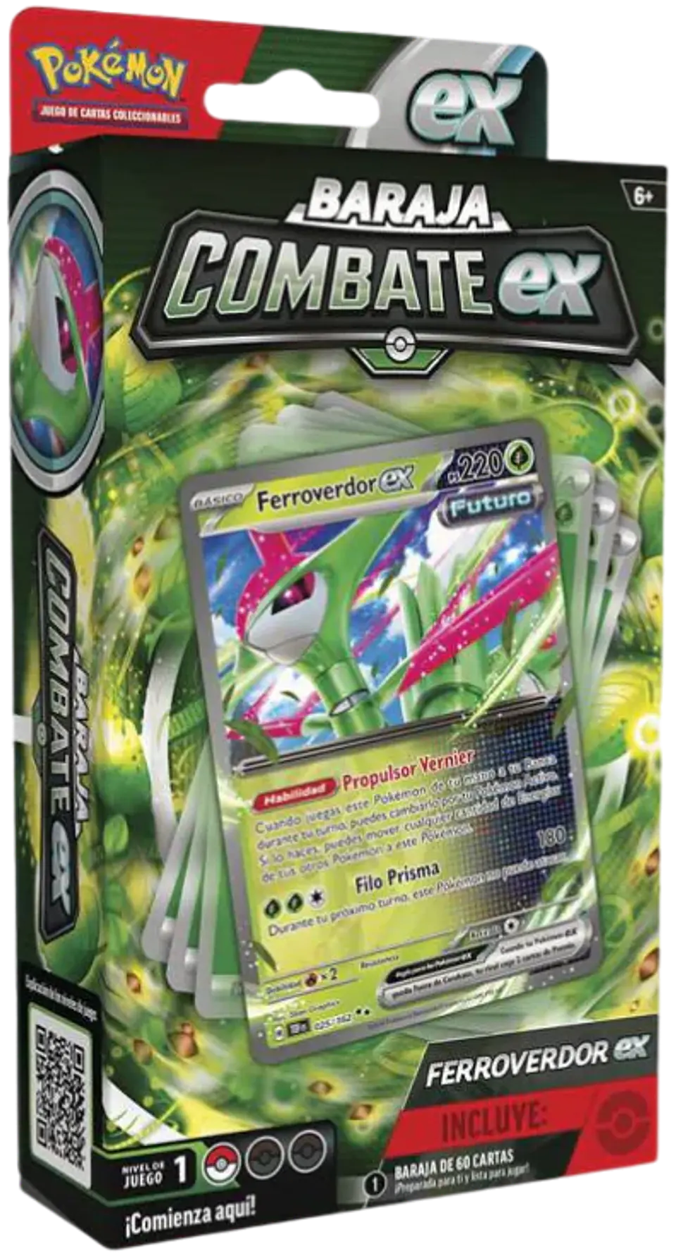 Pokemon TCG: Baraja Combate ex Ferroverdor ex  1