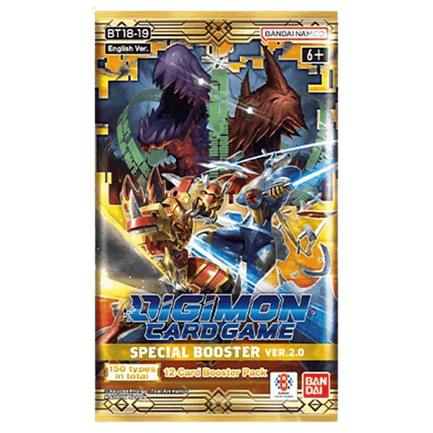 Sobre Digimon TCG: Special Booster Display Ver 2.0 (BT18-19) 